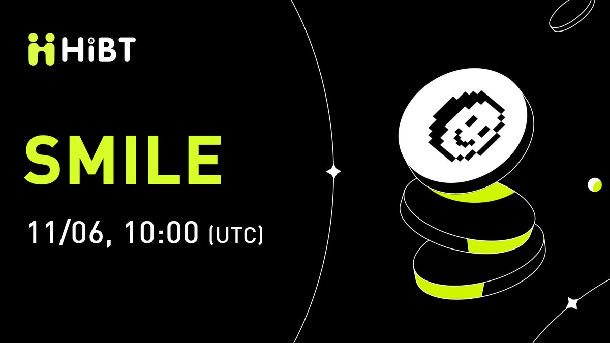 HIBTGlobal's tweet photo. 🚀 @bitsmiley_labs $SMILE (bitSmiley) will soon be listed on #Hibt
🔥 Pair: SMILE/USDT
💼 Network: ERC20
⏰ Trade: https://t.co/TsHkW6PnCa
✍️ Details: https://t.co/wwOY33QrDl
#bitSmiley #Crypto #Web3 #CryptoListing https://t.co/csnikX4x8n