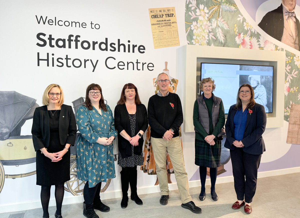 Staffordshire County Council (@staffordshirecc) on Twitter photo It’s official- the Staffordshire History Centre is open! 🎉
Huge thanks to our amazing staff and volunteers who have put in so much hard work to bring this vision to life.
Thank you to <a href="/HeritageFundUK/">The National Lottery Heritage Fund</a>
for their generous support, which helped make this project a reality. It’s official- the Staffordshire History Centre is open! 🎉
Huge thanks to our amazing staff and volunteers who have put in so much hard work to bring this vision to life.
Thank you to <a href="/HeritageFundUK/">The National Lottery Heritage Fund</a>
for their generous support, which helped make this project a reality.