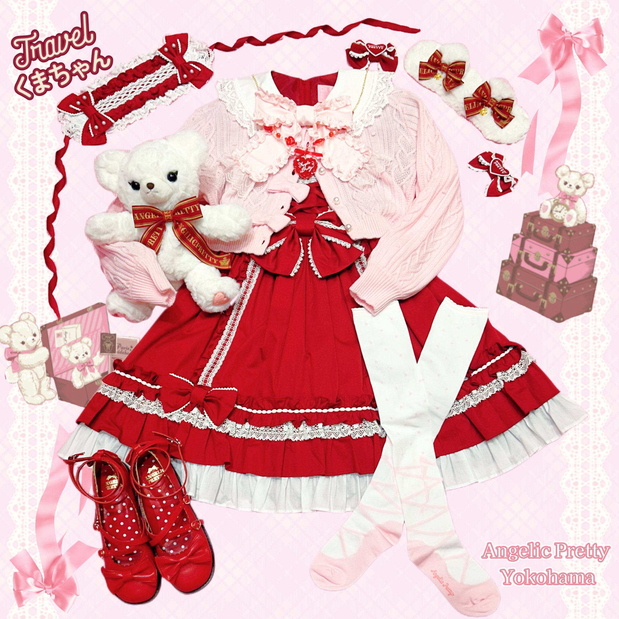 アンジェリックプリティ　eternal doll ワンピース　ワイン アンジェリックプリティ eternal doll ワンピース ワイン 商品詳細ページ