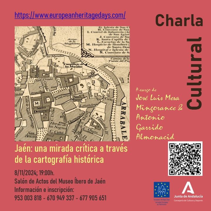Museo Íbero de Jaén (@museo_ibero) on Twitter photo Jaén: una mirada a través de la Cartografía
Conferencia a cargo de José Luis Mesa y Antonio Garrido, de la <a href="/ujaen/">Universidad de Jaén</a>, donde se mostrará el modo de representar nuestro paisaje a lo largo de la historia
📆 8 de noviembre a las 19:00h
👉 En el Museo íbero
<a href="/CulturaAND/">Cultura Junta de Andalucía</a> <a href="/culturayPHJaen/">Cultura #Jaén</a> Jaén: una mirada a través de la Cartografía
Conferencia a cargo de José Luis Mesa y Antonio Garrido, de la <a href="/ujaen/">Universidad de Jaén</a>, donde se mostrará el modo de representar nuestro paisaje a lo largo de la historia
📆 8 de noviembre a las 19:00h
👉 En el Museo íbero
<a href="/CulturaAND/">Cultura Junta de Andalucía</a> <a href="/culturayPHJaen/">Cultura #Jaén</a>