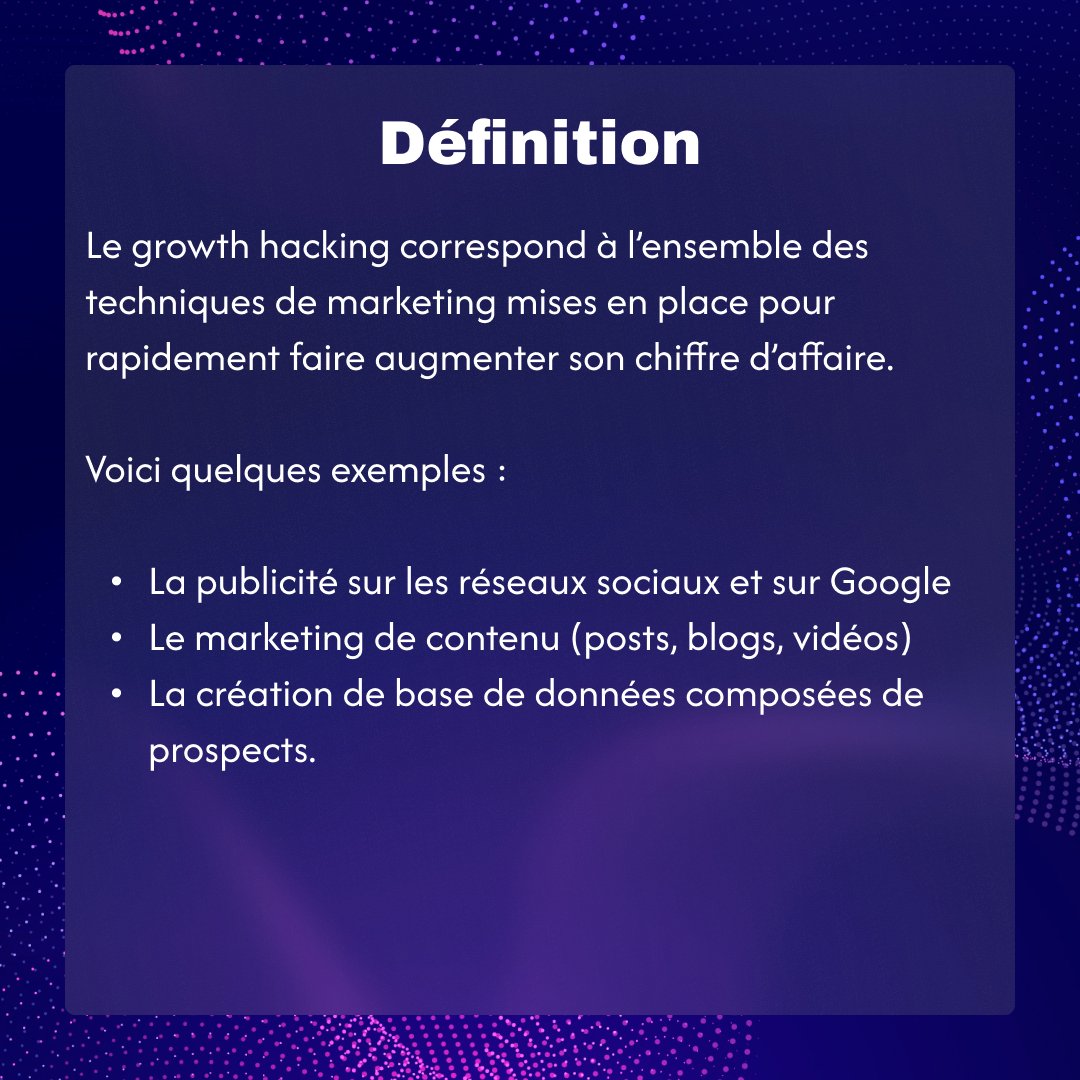 Techtrust_'s tweet image. Le Growth Hacking expliqué simplement ! 💡

Tu entends souvent parler de growth hacking mais tu ne sais pas vraiment ce que ça signifie ? 🤔

Swipe pour découvrir ce qu&apos;est le growth hacking et découvrir quelques exemples pratiques ! 👇

#growthhacking #marketingdigital