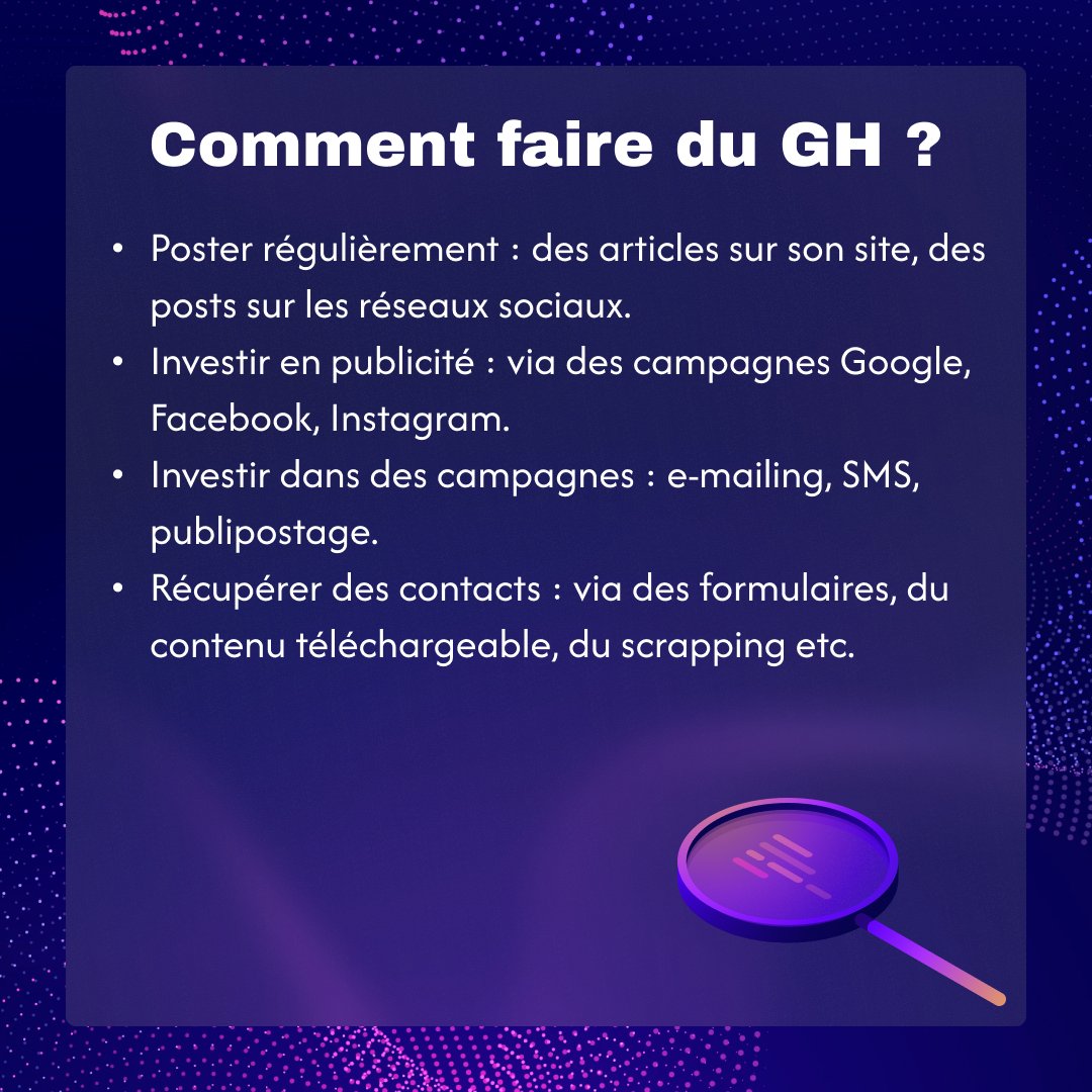 Techtrust_'s tweet image. Le Growth Hacking expliqué simplement ! 💡

Tu entends souvent parler de growth hacking mais tu ne sais pas vraiment ce que ça signifie ? 🤔

Swipe pour découvrir ce qu&apos;est le growth hacking et découvrir quelques exemples pratiques ! 👇

#growthhacking #marketingdigital