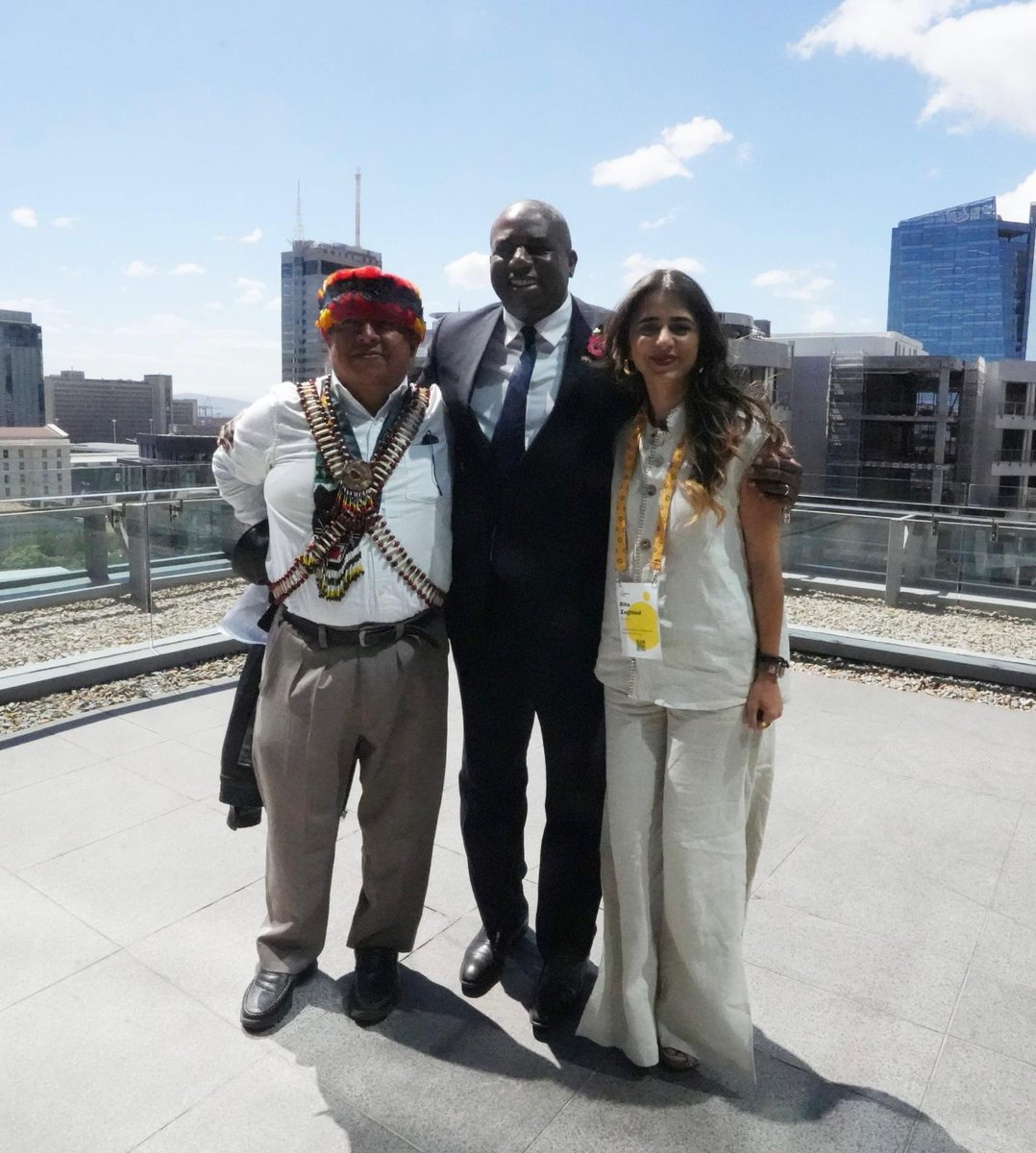 HAC for Nature and People (@hacfornp) on Twitter photo Yesterday, our Director <a href="/Ritazaghloul10/">Rita M. El Zaghloul</a> had the pleasure of meeting UK Foreign Secretary <a href="/DavidLammy/">David Lammy</a> alongside <a href="/globalalliancet/">Global Alliance of Territorial Communities</a> Executive Secretary <a href="/JUANJINTIACH/">JUAN CARLOS JINTIACH</a> to discuss the critical role Indigenous Peoples and Local Communities play in protecting and restoring nature! #30by30 Yesterday, our Director <a href="/Ritazaghloul10/">Rita M. El Zaghloul</a> had the pleasure of meeting UK Foreign Secretary <a href="/DavidLammy/">David Lammy</a> alongside <a href="/globalalliancet/">Global Alliance of Territorial Communities</a> Executive Secretary <a href="/JUANJINTIACH/">JUAN CARLOS JINTIACH</a> to discuss the critical role Indigenous Peoples and Local Communities play in protecting and restoring nature! #30by30
