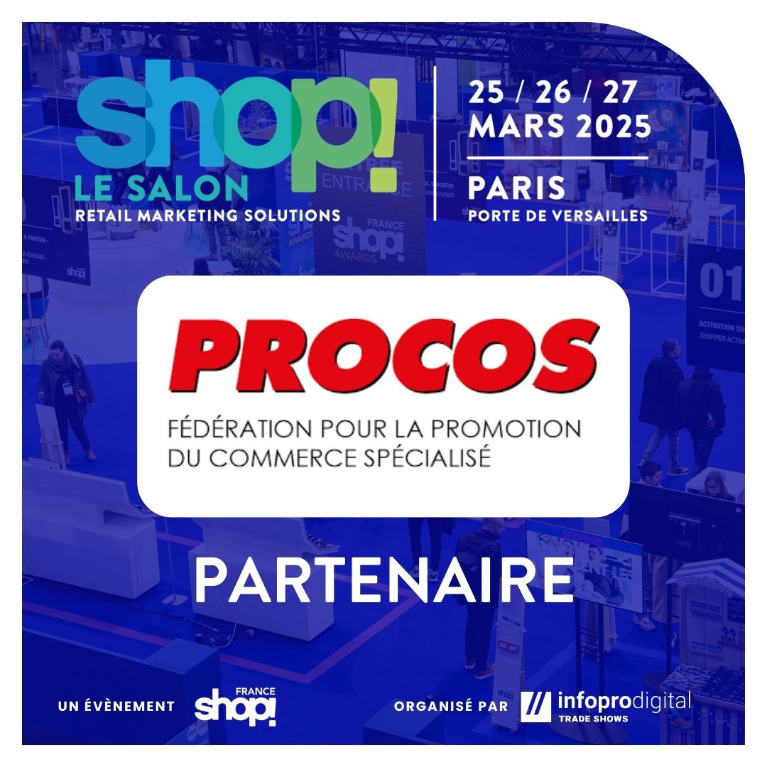🤝 𝗣𝗔𝗥𝗧𝗘𝗡𝗔𝗜𝗥𝗘 | Merci à #PROCOS

SHOP! le Salon est partenaire de <a href="/PROCOS_COMMERCE/">PROCOS</a> - Fédération pour la promotion du #commerce spécialisé qui représente plus de 310 enseignes ➡️ procos.org

📆 25-26-27 mars 2025 : 35ème édition de SHOP! Le Salon 

#retail