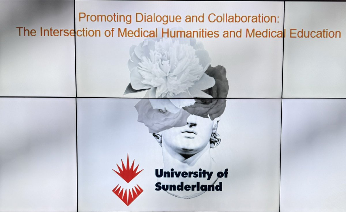 Association for the Study of Medical Education (@asmeofficial) on Twitter photo Come and say hi to us here <a href="/sunderlanduni/">University of Sunderland</a> <a href="/UOSMedicine/">University of Sunderland School of Medicine</a> Promoting Dialogue an Collaboration 🗣️: The intersection of Medical Humanities and Medical Education.
Three of our Directors are speaking today <a href="/drsarahedwards/">Dr Sarah Edwards</a> <a href="/gabs_finn/">Prof. Gabrielle Finn</a> <a href="/Megan_EL_Brown/">Megan Brown</a> Come and say hi to us here <a href="/sunderlanduni/">University of Sunderland</a> <a href="/UOSMedicine/">University of Sunderland School of Medicine</a> Promoting Dialogue an Collaboration 🗣️: The intersection of Medical Humanities and Medical Education.
Three of our Directors are speaking today <a href="/drsarahedwards/">Dr Sarah Edwards</a> <a href="/gabs_finn/">Prof. Gabrielle Finn</a> <a href="/Megan_EL_Brown/">Megan Brown</a>
