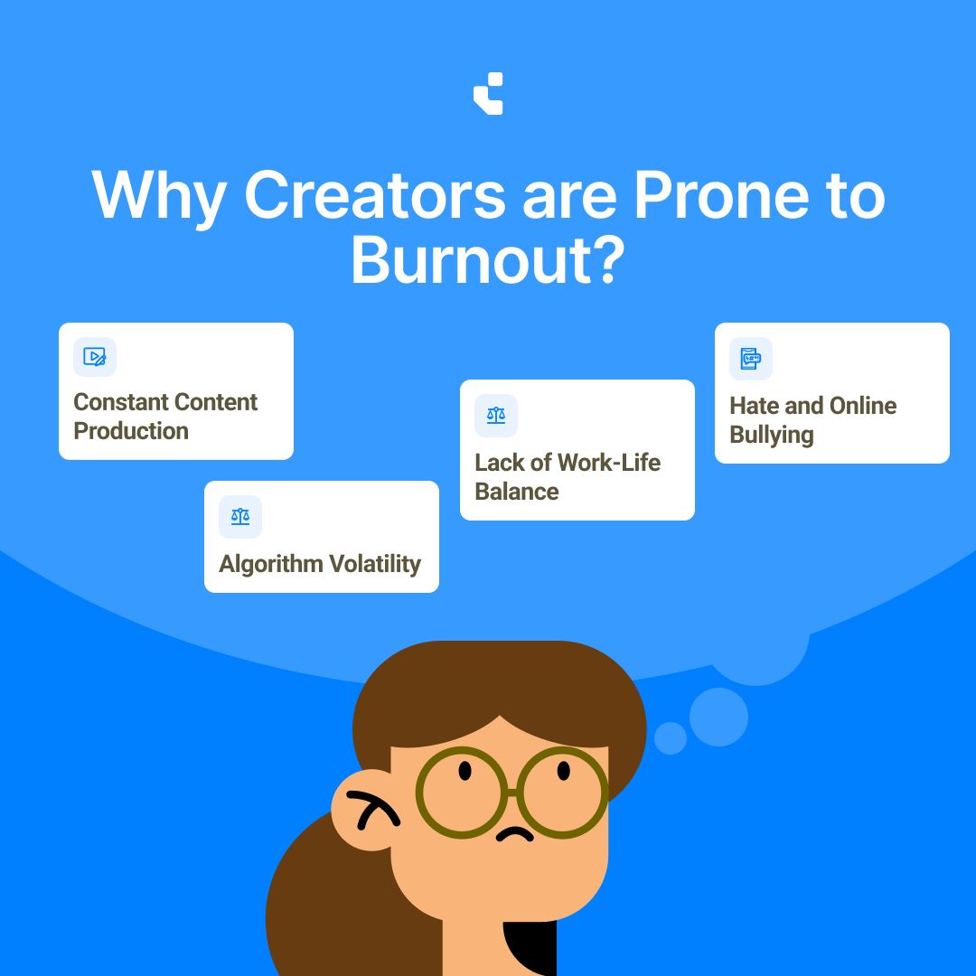 Creax_OS's tweet photo. Creators: Burnout doesn’t have to be part of the process! Let CreaxOS make content creation easier and way more fun!

#ContentCreatorTools #AIForCreators #mentalhealth #creatorssupport https://t.co/QSsEIpdiRz