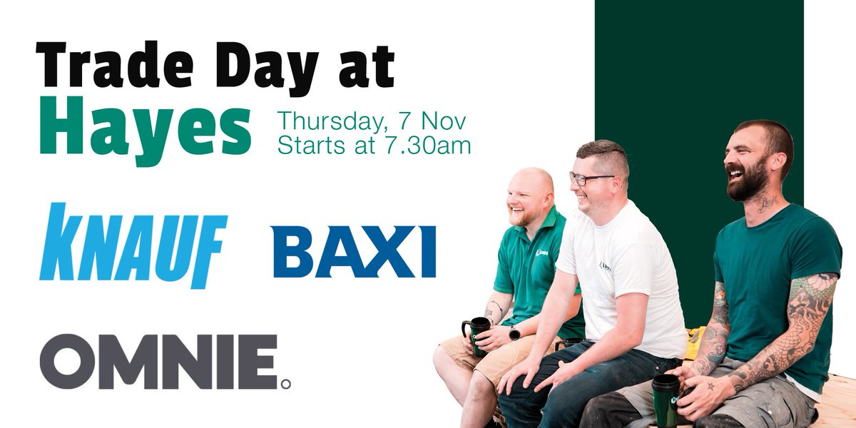 Lords Builders Merchants (@lordsbuildersm) on Twitter photo Howโs this for a warm welcome? Our Trade Day at Hayes on 7th November features <a href="/knaufinsulation/">Knauf Insulation</a> , Omnieโs underfloor heating and <a href="/baxiboilers/">Baxi UK & Ireland</a> new range of boilers and cylinders. See you there! ๐ช
#buildersmerchants #lords #tradeday #hayestrade #insulation #tradeday Howโs this for a warm welcome? Our Trade Day at Hayes on 7th November features <a href="/knaufinsulation/">Knauf Insulation</a> , Omnieโs underfloor heating and <a href="/baxiboilers/">Baxi UK & Ireland</a> new range of boilers and cylinders. See you there! ๐ช
#buildersmerchants #lords #tradeday #hayestrade #insulation #tradeday
