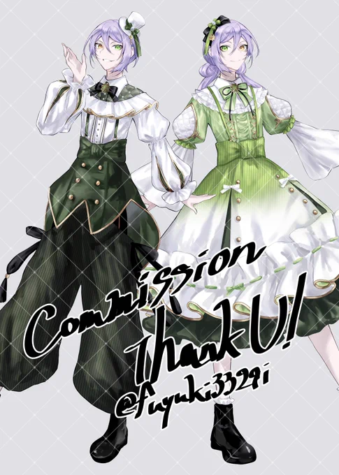 TRPG用立ち絵 ご依頼ありがとうございました! #Commission #有償依頼 #SKIMA