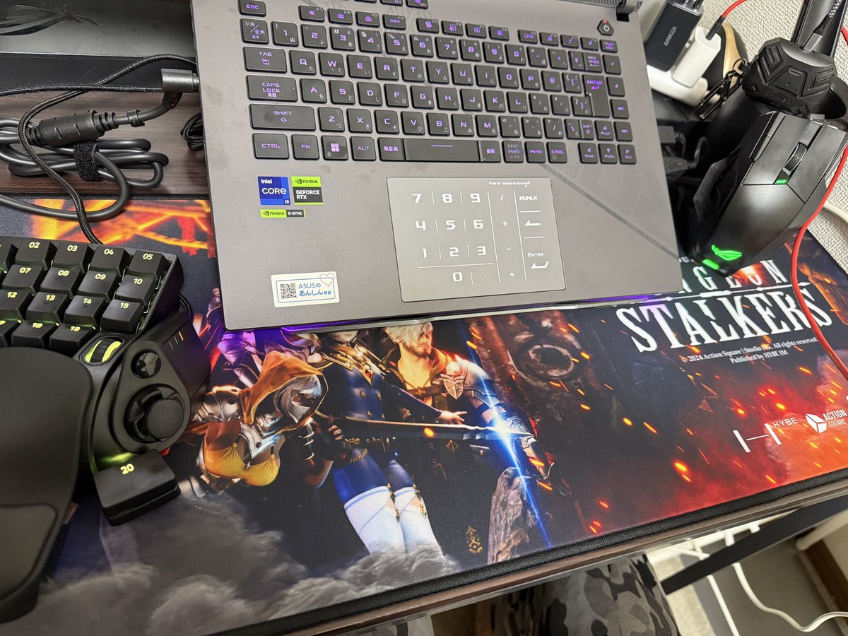 ABLotusBlack001's tweet photo. ゲーミングPCを新しく購入したので、 #YoutubeCreatorCollective にて頂きました 画像の超希少限定アイテムを使用して、#ダンジョンストーカーズ をプレイしたいと思います🎮 #TGS2024 では、ありがとうございました😉

#東京ゲームショウ
#ダンスト
#ビンゴゲーム https://t.co/HOGL9G8T6j