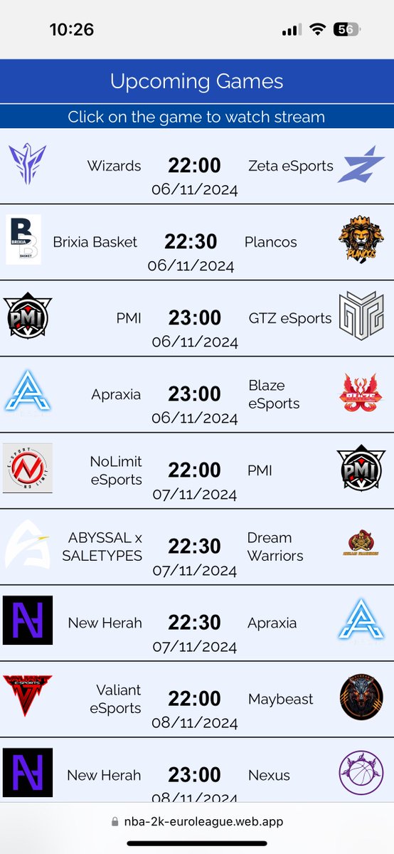 ๐ฎ๐๐๐ ๐น๐ณ (@cheb__3an) on Twitter photo A lot of games have been played yesterday in the <a href="/MayBeast2k/">MayBeast2k</a> League featuring an exciting 91-90 win of #Plancos vs #UndergroundKingz ๐ฅCheck the games results, box scores and players stats on my platform and more games soon !
๐LINK: nba-2k-euroleague.web.app A lot of games have been played yesterday in the <a href="/MayBeast2k/">MayBeast2k</a> League featuring an exciting 91-90 win of #Plancos vs #UndergroundKingz ๐ฅCheck the games results, box scores and players stats on my platform and more games soon !
๐LINK: nba-2k-euroleague.web.app