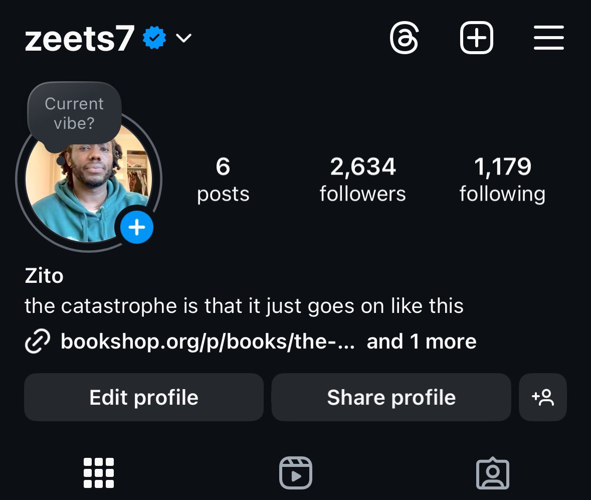 _Zeets's tweet photo. This is my IG because I don’t think I’ll be using this much going forward https://t.co/hDGrndj7m3