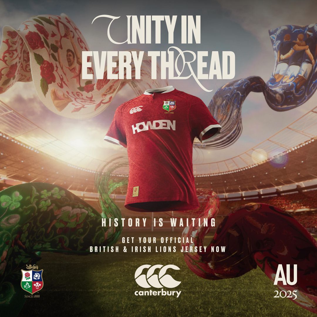 The British &amp; Irish Lions 2025 collection is out now! 

Check out the full range at Rugbystuff.com

#lions #britishlions