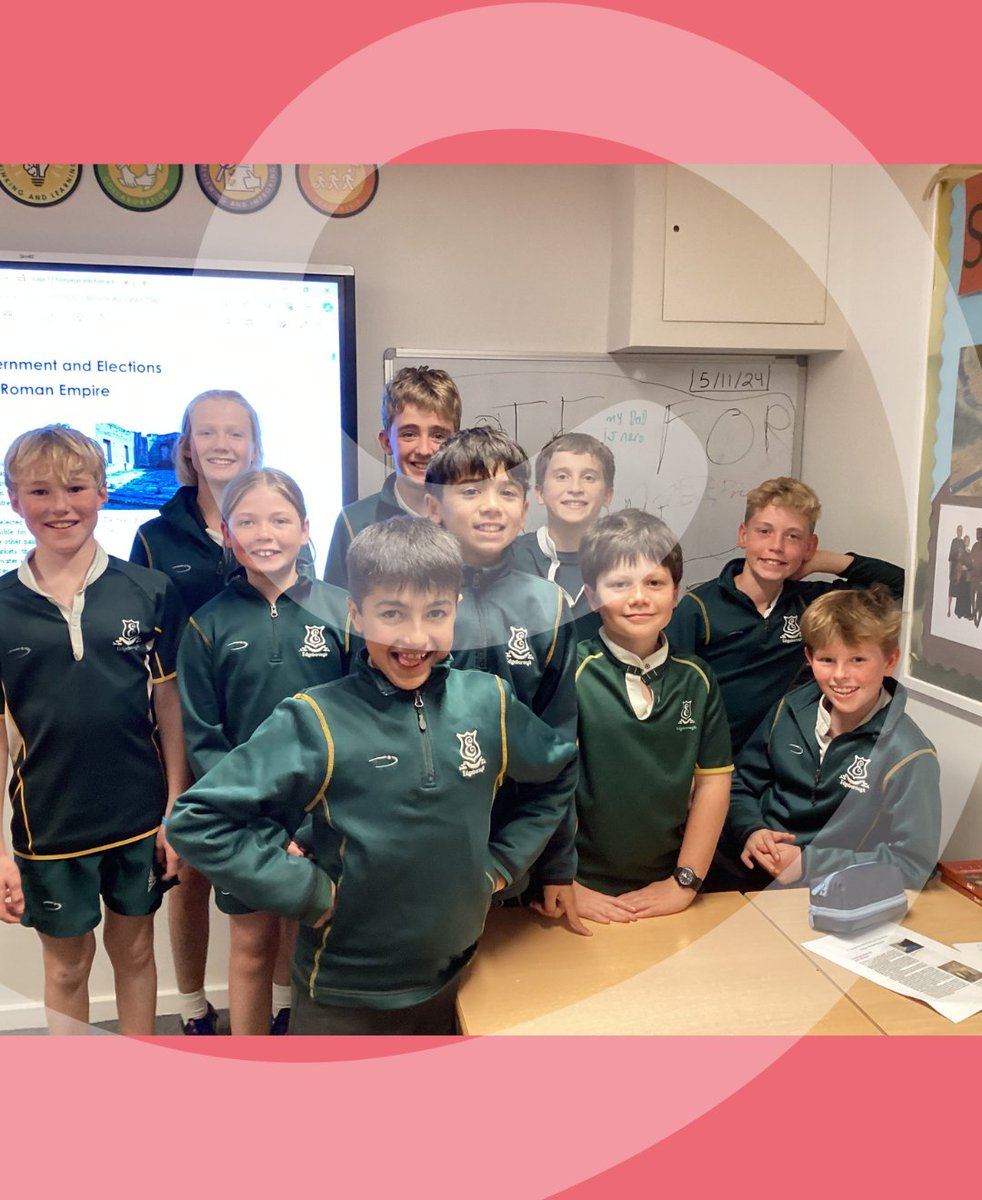 🗳️ In honour of The Year of Democracy and U.S. Election Day, our scholars explored Roman elections! With speeches and campaign graffiti, our Pompeiian-style election was a hit—though every vote ended in a tie! ✨#ElectionDay #Vote2024 #Democracy #StudentVoices #EdgeboroughSchool