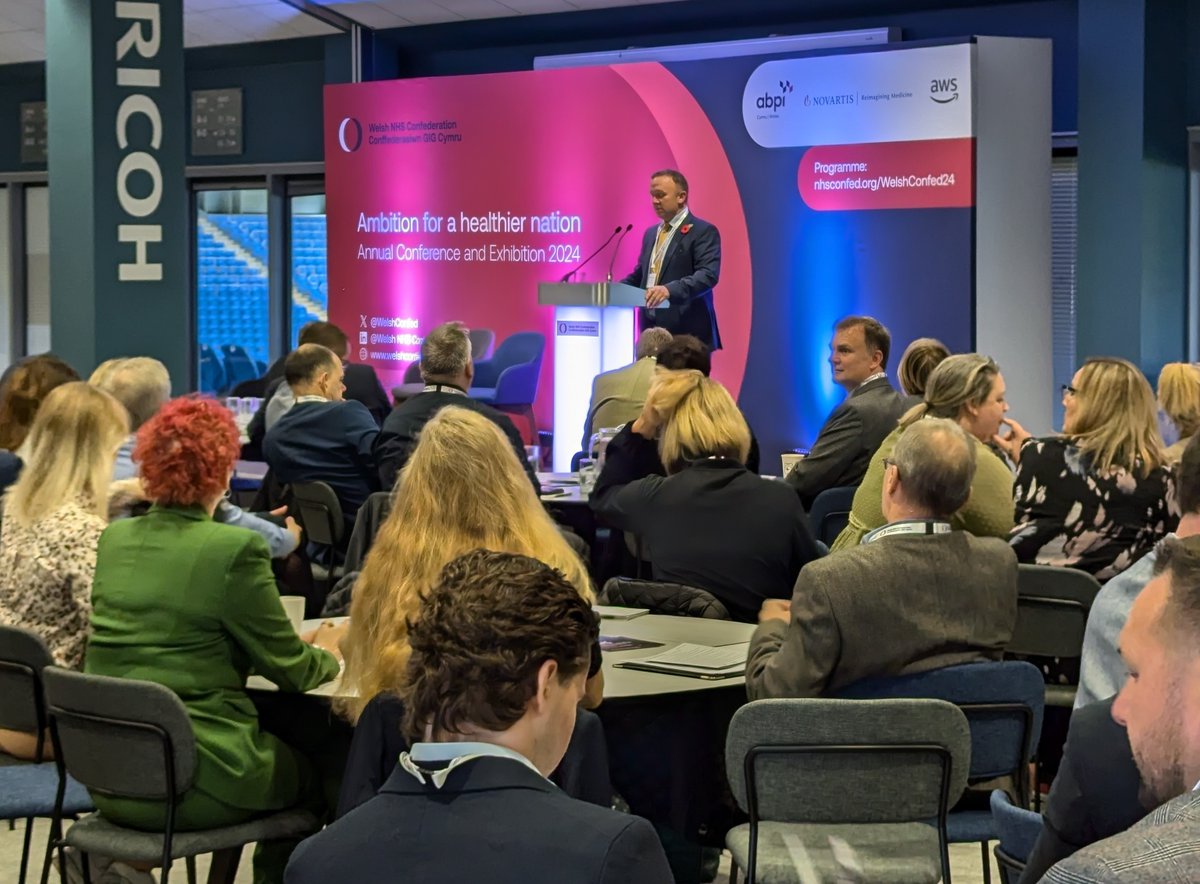 AdvancedTxWales's tweet photo. Looking forward to an insightful day at the Welsh NHS Confederation Conference today in Cardiff https://t.co/tP1Zj2Eoo3