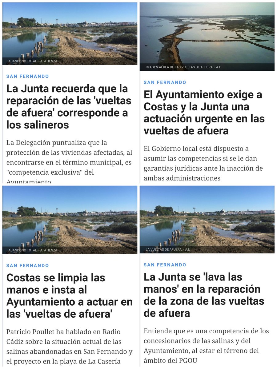 Ahora que tanto se habla de los peligros de vivir en zonas inundables quizás las Administraciones deberían replantearse lo de reparar las vueltas de afuera