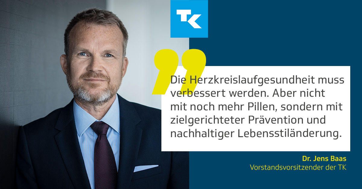 Heute ist die 1. Lesung des #GHG im Bundestag. TK-Chef Dr. Jens Baas fordert, nicht bei evidenzbasierter und wirksamer #Prävention zu kürzen.

Zum Statement: tk.de/presse/themen/…