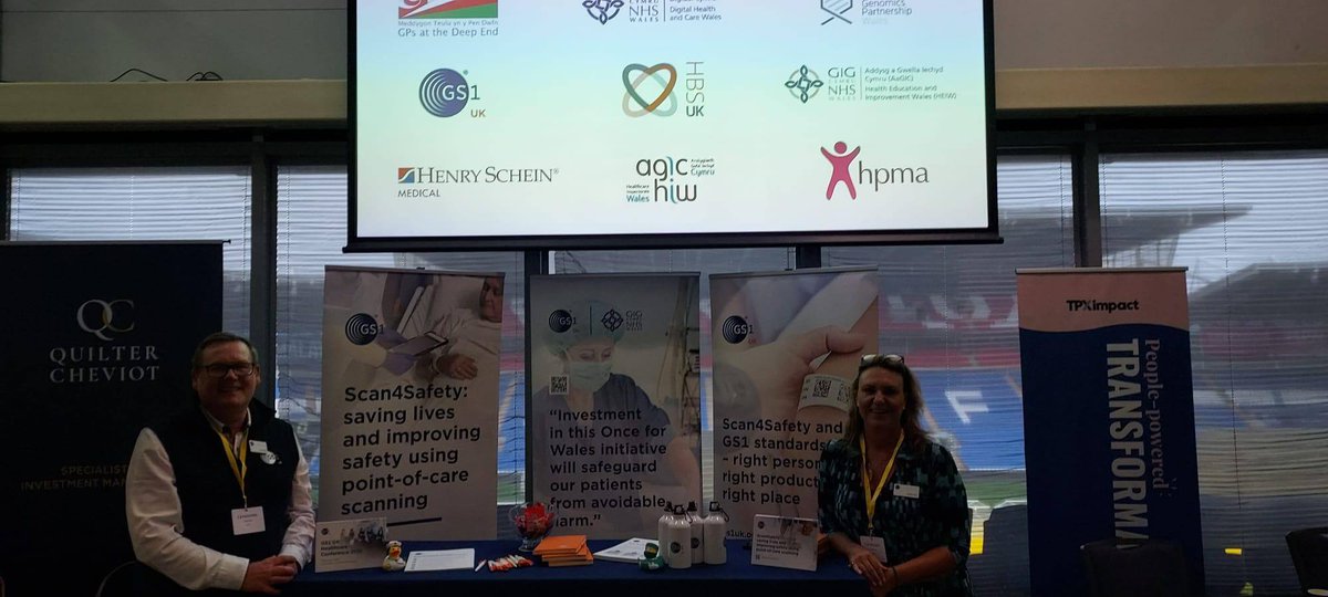 gs1uk_hc's tweet image. It&apos;s always great to be at @WelshConfed&apos;s annual conference. Doors have been open for just over an hour and conversations are already underway!

Visit us at stand 27 to learn more about Wales&apos; #ScanforSafety programme to drive #patientsafety improvements.

#WelshConfed24