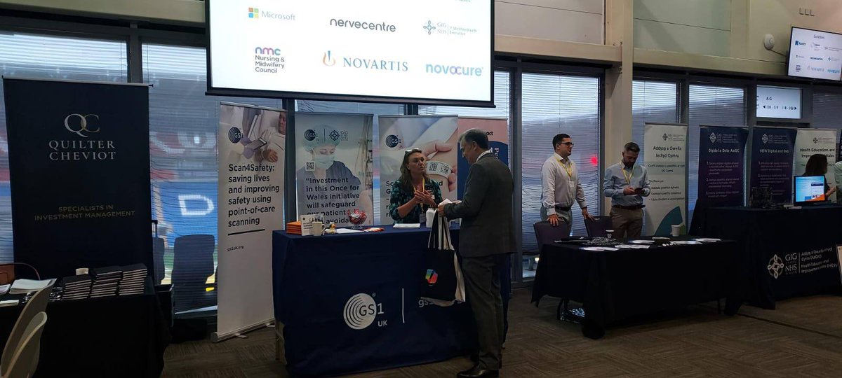 gs1uk_hc's tweet image. It&apos;s always great to be at @WelshConfed&apos;s annual conference. Doors have been open for just over an hour and conversations are already underway!

Visit us at stand 27 to learn more about Wales&apos; #ScanforSafety programme to drive #patientsafety improvements.

#WelshConfed24