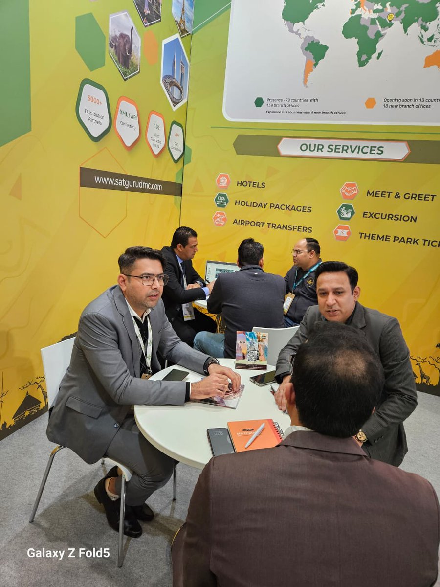 DmcSatguru's tweet photo. Day 1 at #WTM2024 has been a fantastic start for the Satguru DMC team! Here’s a glimpse of our day – looking forward to many more meaningful interactions!
.
.
.
.
.
#WTM2024 #WTMLondon #TravelBusiness  #travel #tourism #trave #package #trip #travelling #satgurudmc https://t.co/8hr5HdXv0A