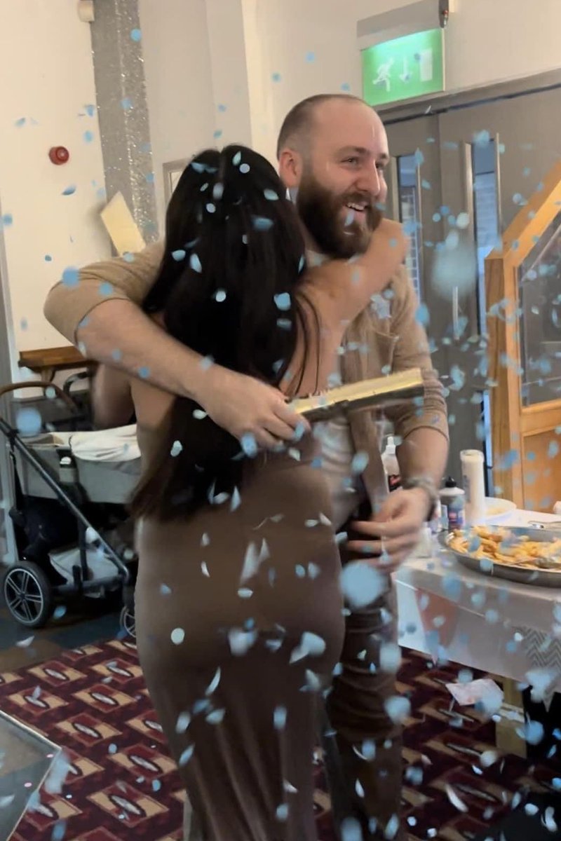 byjacklloyd's tweet photo. We found out that we’re having a baby boy over the weekend, and I’m (and we’re) feeling so blessed right now! 💙 https://t.co/7GjYcDyvMp