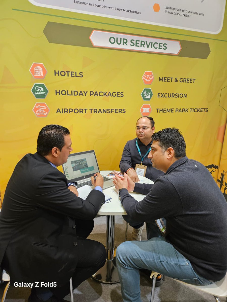 DmcSatguru's tweet photo. Day 1 at #WTM2024 has been a fantastic start for the Satguru DMC team! Here’s a glimpse of our day – looking forward to many more meaningful interactions!
.
.
.
.
.
#WTM2024 #WTMLondon #TravelBusiness #travel #tourism #trave #package #trip #travelling #satgurudmc https://t.co/ItK4S7scjR
