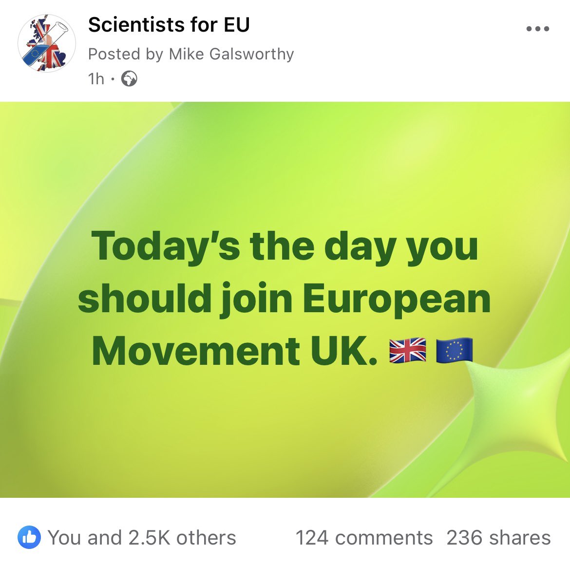 🔥Do it. Join European Movement 

Link —> europeanmovement.co.uk/membership