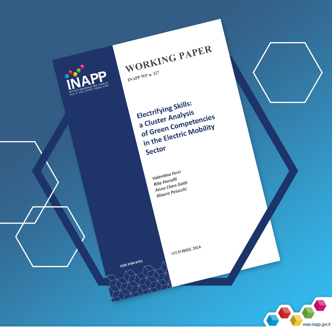 InappGov's tweet photo. #DaLeggere il #WorkingPaper #INAPP ♻️ Electrifying Skills: a Cluster Analysis of Green Competencies in the Electric Mobility Sector.
Vengono identificate le #competenze necessarie per operare nella filiera della mobilità elettrica.
📖 https://t.co/qI6J1WZKsr
#PNGiovaniDonneLavoro https://t.co/MUgY0TqwOC