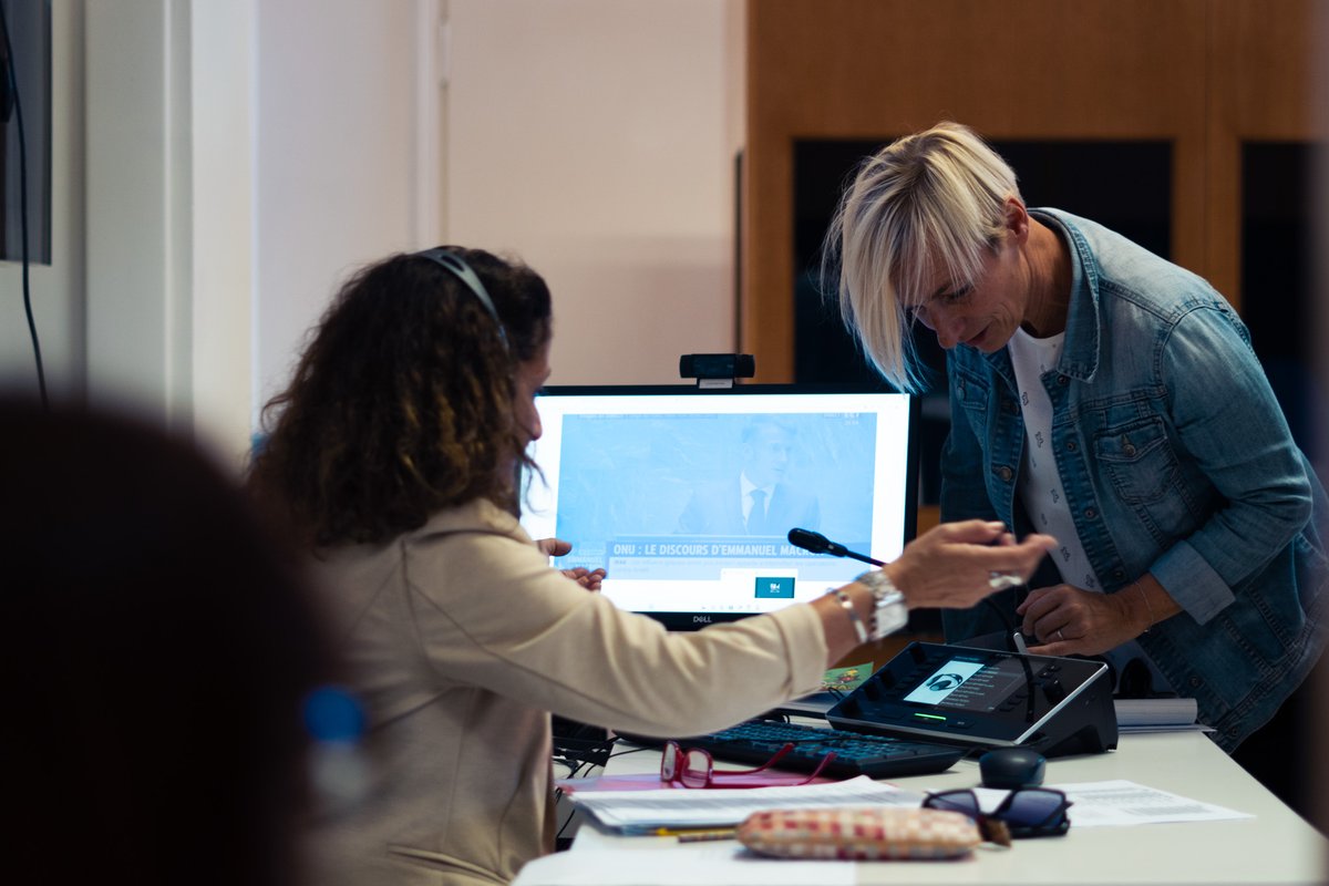 UnintUniversita's tweet image. Il CdL LM-94 UNINT ha avviato una collaborazione con la DG-SCIC e questa settimana si sono tenuti gli incontri con Elisabetta Fontana, Interprete funzionaria della DG-SCIC. 
#dgscic #interpretariato #interpreti #professioneinterprete #percorsoeccellenza #unint #linternazionale