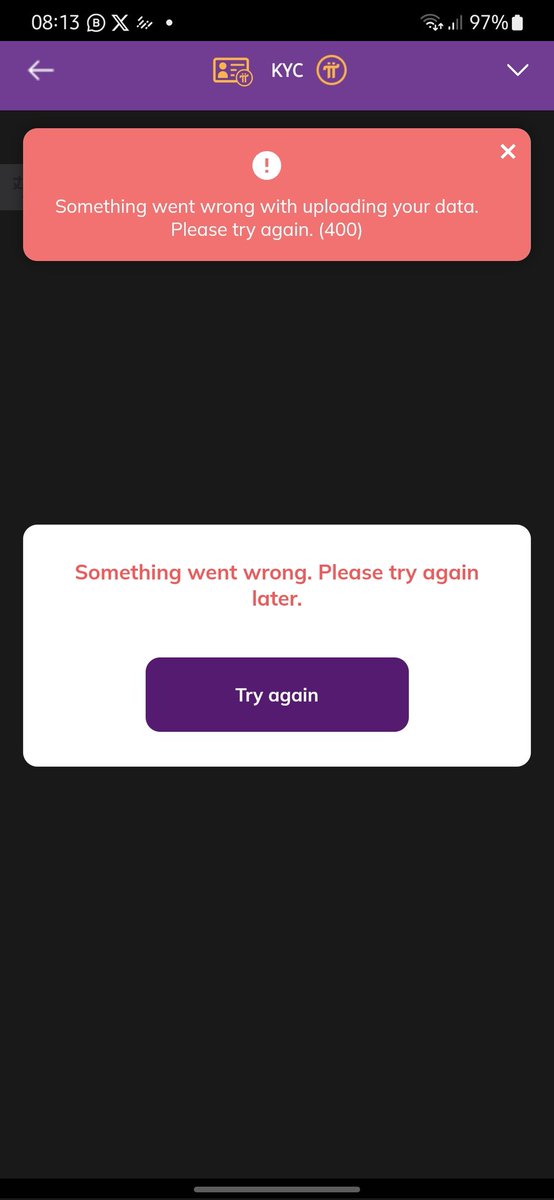 DanielO09531185's tweet photo. @PiCoreTeam, if this is a way you want to take my 5 years' effort of mining, God will surely not allow you people
I only have a few days left to be verified. After doing my kyc verification, you people refused to approve it. I've also tried to do another kyc but it's not working https://t.co/zGZP71At4N