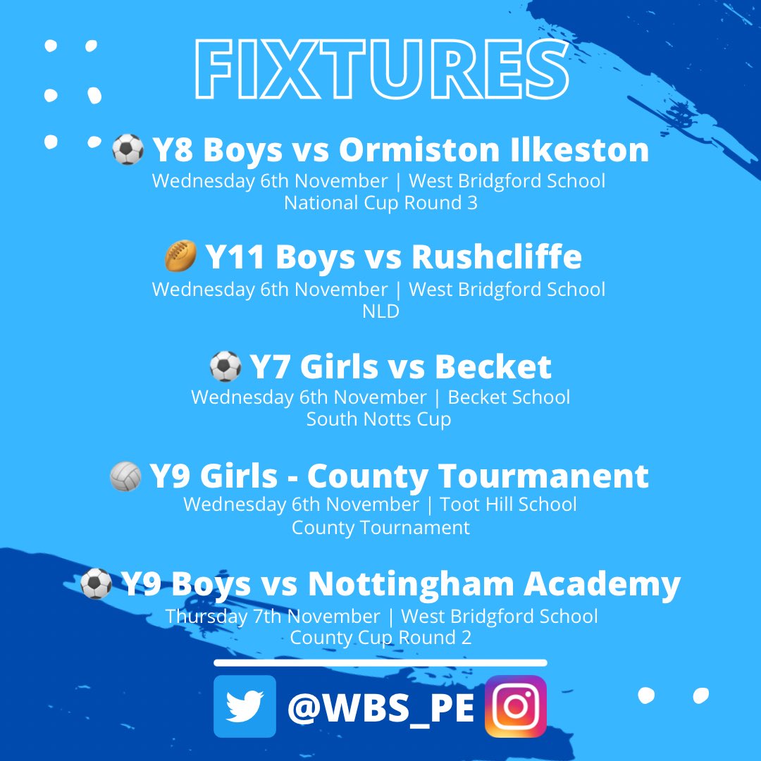 West Bridgford School PE tweet media