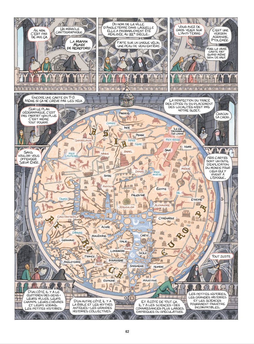 📢Aujourd’hui sort mon premier album BD sur l’histoire de la cartographie ! 🗺️🥳

Pour fêter ça, je vous propose d’entrer dans les coulisses de l'écriture d'un scénario de "Narration scientifique".

Et vous allez voir, c'est... radical ! 🙂

🧵⤵️