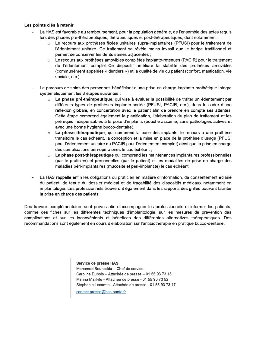 Haute Autorité de santé tweet media