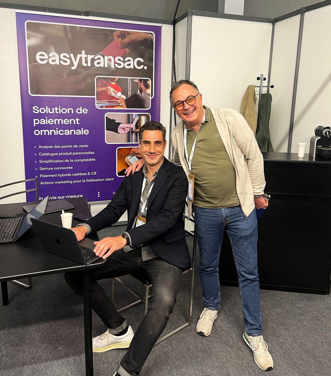 🚀 Dernier jour au Salon Sett à Montpellier ! 💫

Notre équipe Easytransac est prête à vous accueillir et à répondre à toutes vos questions sur nos solutions de paiement innovantes. 

#Easytransac #SalonSett #SolutionsDePaiement #Innovation