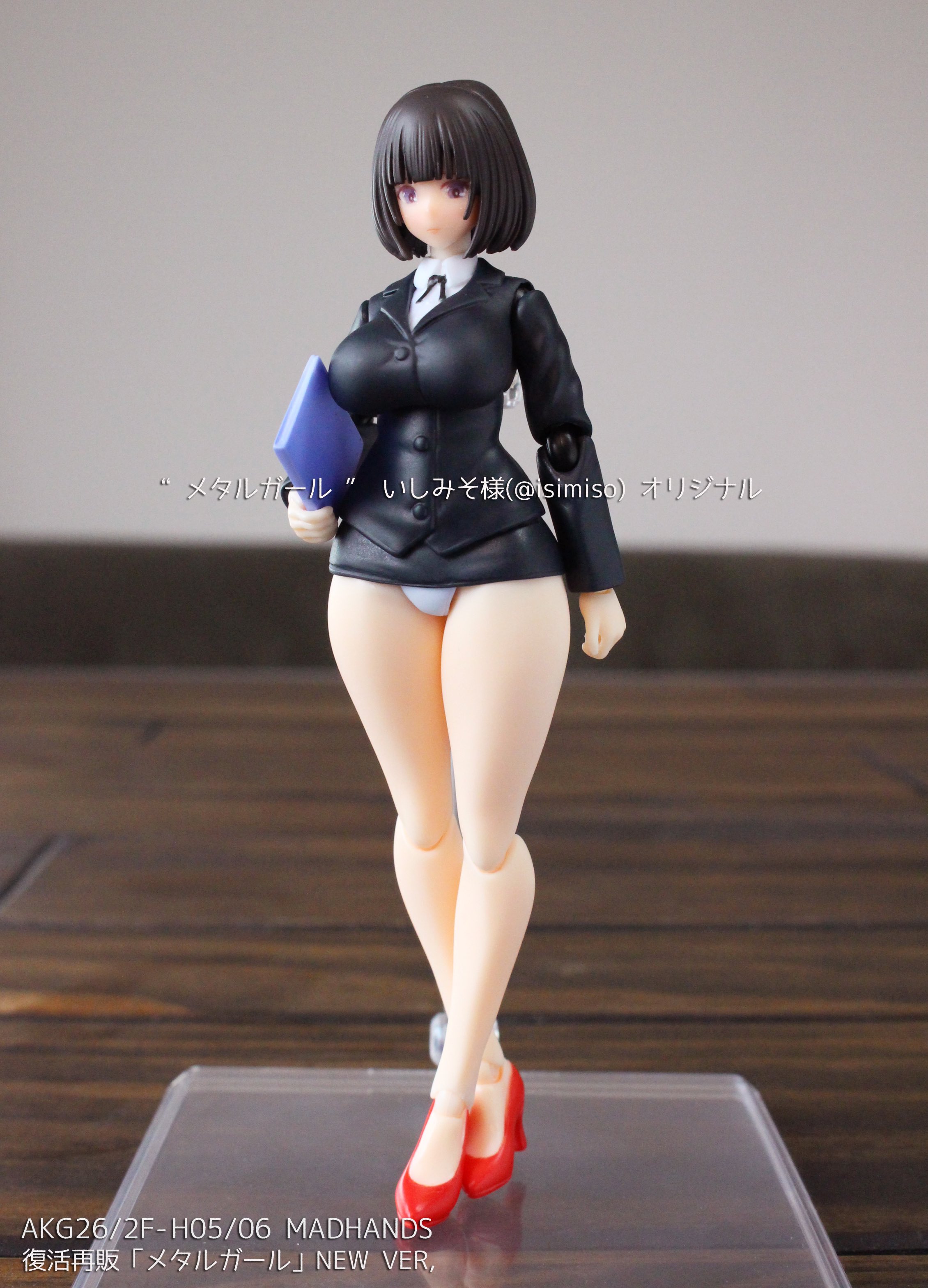 MADHANDS メタルガール 可動カラーレジン ガレージキット AKG14