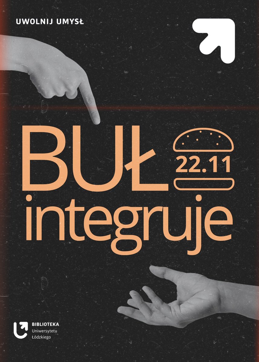 BibliotekaUL's tweet photo. Do #BUŁIntegruje coraz mniej czasu!
➡️Jeśli chcesz zaprezentować swoje koło naukowe, grupę badawczą lub organizację studencką - daj nam znać 👉 promocja@lib.uni.lodz.pl
W tym roku najlepsze stoiska zostaną nagrodzone!
➡️Widzimy się w piątek 22 listopada w godzinach 16:00-21:00 https://t.co/JlyejmvGHM