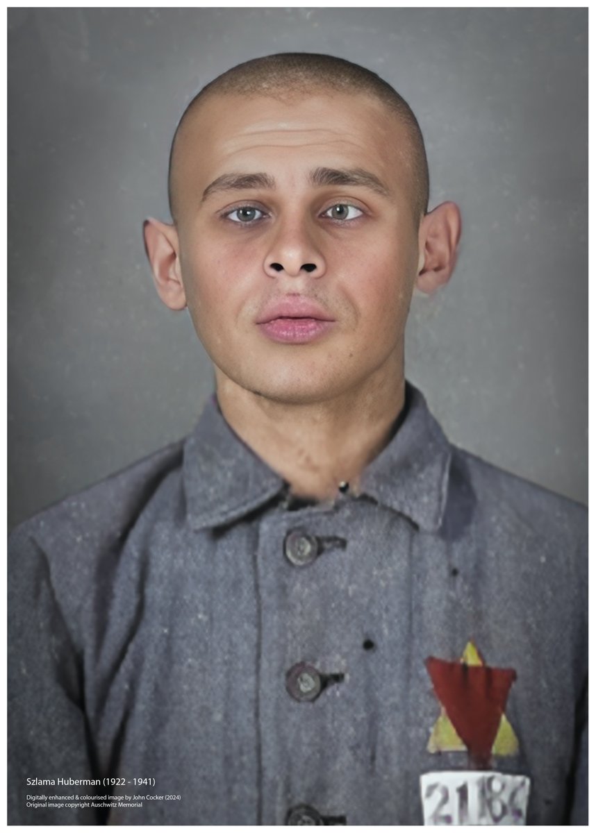 On this day in 1941, a 19 year old Polish Jewish man perished in Auschwitz after being incarcerated for 36 days. Before being imprisoned he was a tailor. His name was Szlama Huberman

Please support <a href="/AuschwitzMuseum/">Auschwitz Memorial</a> reach 2m followers
