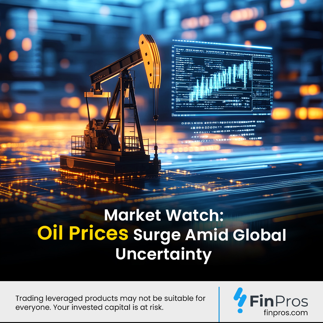finproscom's tweet photo. 📊 Market Watch: Oil Prices Surge Amid Global Uncertainty

With the ongoing elections and heightened conflict in the Middle East, the financial markets are facing significant uncertainty. Investors are seeing rising demand for safe-haven assets like oil, gold, and the U.S. dollar as potential safeguards against market volatility.

Key Factors Driving Oil Prices Up:

Supply Constraints: The conflict has created concerns over limited supply, pushing up demand and driving a notable price increase.

8% Rise Over Two Weeks: Oil prices have climbed over 8% recently, nearing highs previously seen during supply shortages. However, they're still well below the 2022 peak sparked by the economic rebound and Russia-Ukraine conflict.

Potential All-Out Conflict: If an all-out regional war ensues, oil prices could surge further as investors seek assets perceived as safe havens. Gold and the U.S. dollar are also likely to strengthen, adding to the market turbulence.

As we await election outcomes and assess global risks, oil prices will remain a critical factor to watch. Stay tuned for updates as these events unfold.
