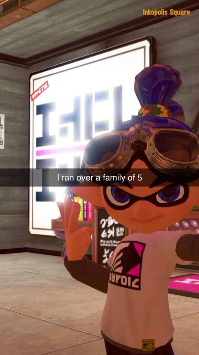 Imagine playing Splatoon and being a Trump supporter at the same time 💀💀