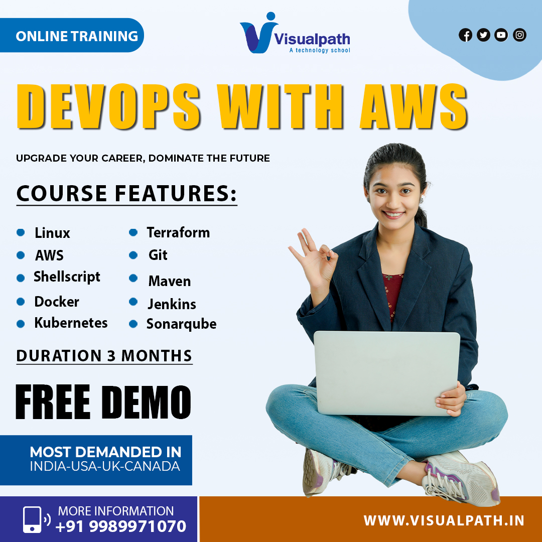 ranjith835's tweet image. Visualpath offers effective AWS DevOps Training in Hyderabad. To schedule a free demo, simply reach out to us at +91-9989971070.
WhatsApp: whatsapp.com/catalog/919989…
Visit visualpath.in/online-aws-dev…
#DevOpswithAWS #devopsengineer #softwaretraining #Linux