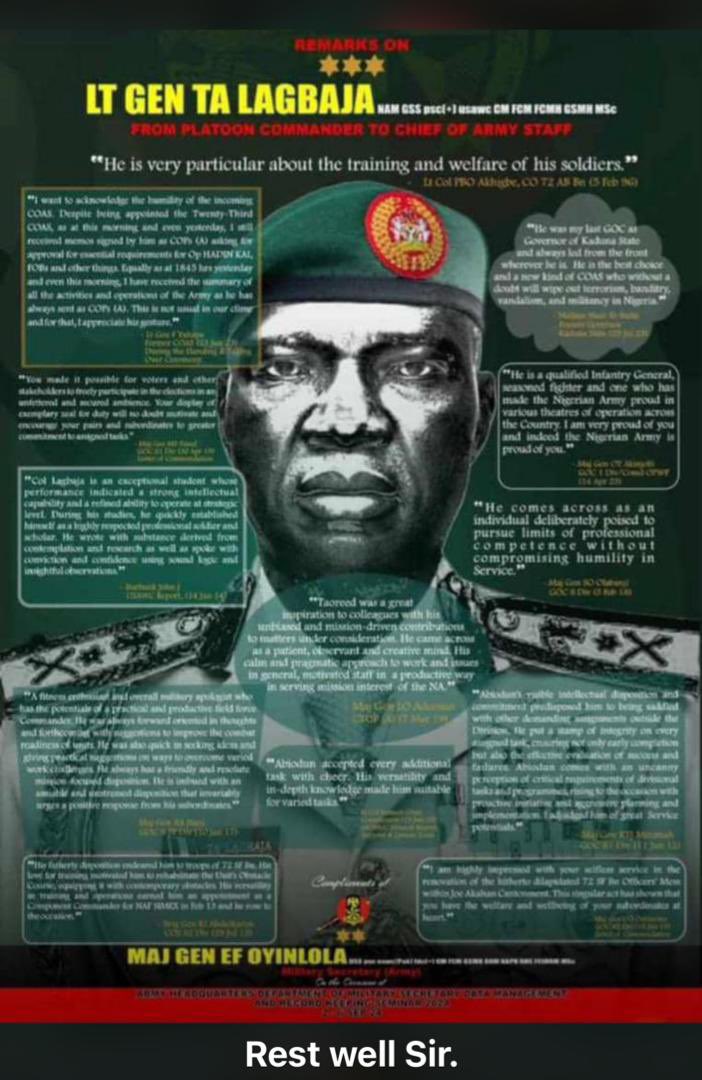 REST WELL SIR ? 🫡
#COAS