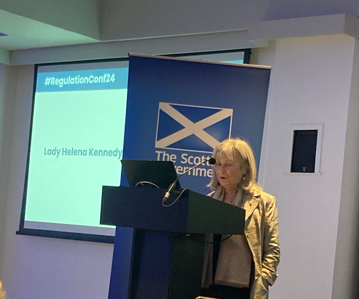 jaki lambert (@jakilambert) on Twitter photo Wonderful to have the pleasure of hearing Lady Helena Kennedy addressing the #RegulationConf24 setting the perfect tone of social justice to underpin the day <a href="/ScotlandRCM/">The RCM Scotland</a> Wonderful to have the pleasure of hearing Lady Helena Kennedy addressing the #RegulationConf24 setting the perfect tone of social justice to underpin the day <a href="/ScotlandRCM/">The RCM Scotland</a>