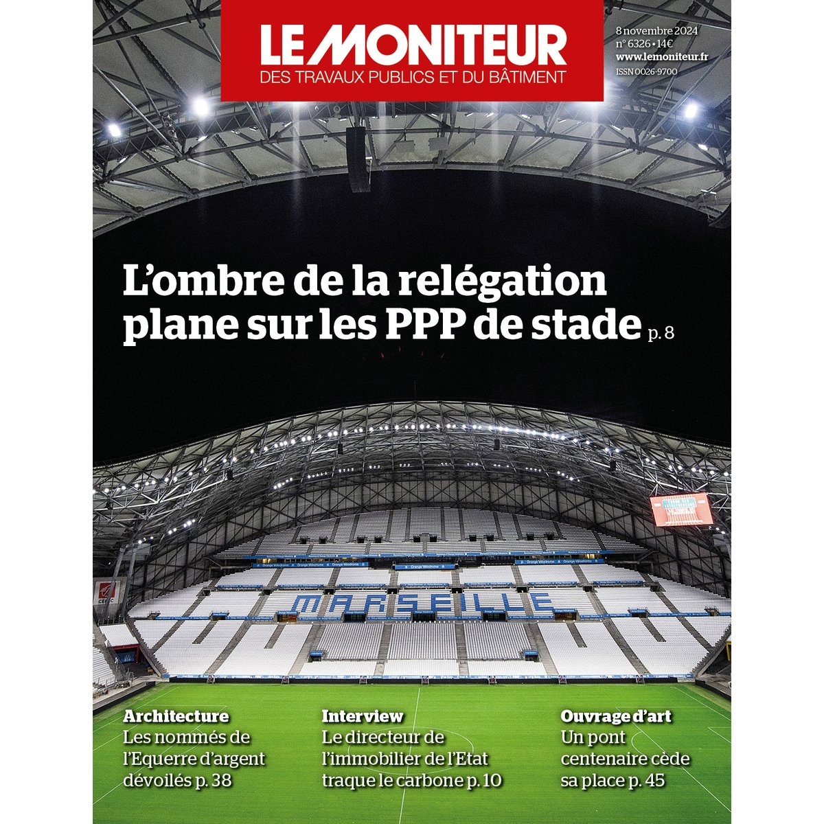 📌 Cette semaine dans Le Moniteur :

🏆 Découvrez les 25 réalisations en lice pour l'Equerre d’argent 2024
🔍Le PPP, un modèle en crise dans les stades de foot ?
📜 Vers la fin de la jurisprudence Smirgeomes de 2008 en marchés publics ?
