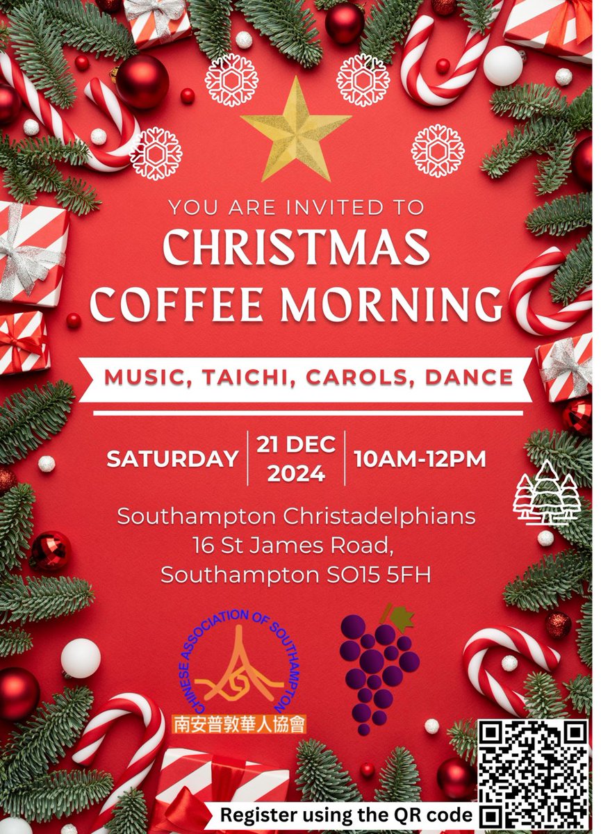 SotonChinese's tweet photo. Free event. Registration using the QR code or at this link: https://t.co/QXpq7sVKpV https://t.co/PTyolsBGXr