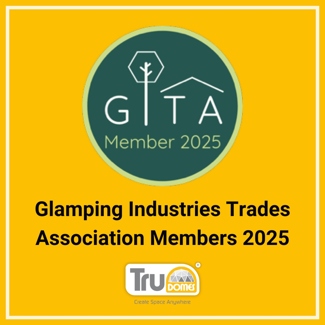 TruDomes has officially joined the 'Glamping Industries Trades Association UK'.

This is a big milestone for us as we continue growing in the glamping industry. As members, we're committed to providing you with the best possible glamping experience.

#TruDomes #Lifestyle #Camping