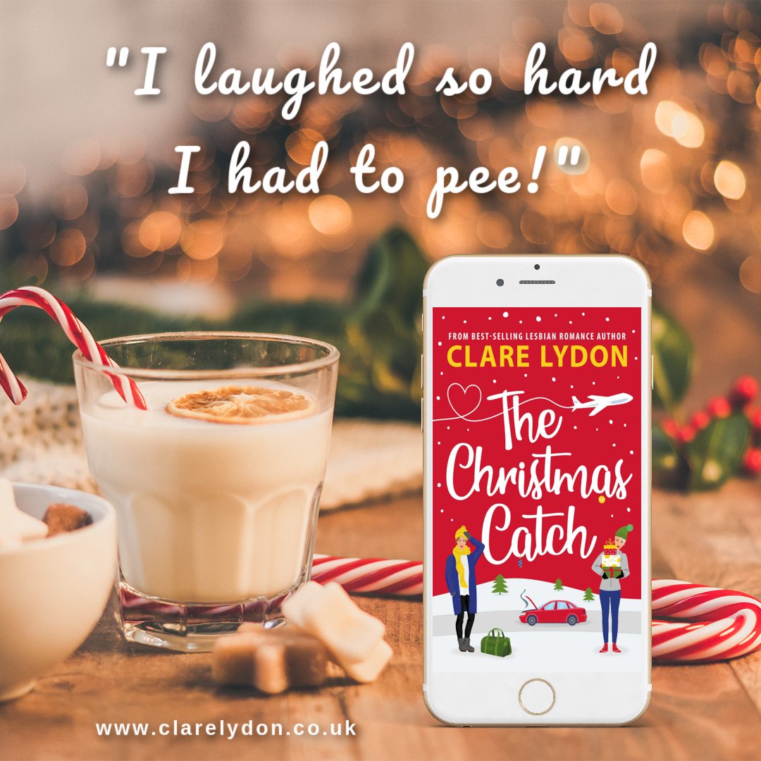 Happy second birthday to The Christmas Catch! I had some fab reviews for my third festive #sapphic #romance, but this one - "I laughed so hard I had to pee!" - really made me smile. clarelydon.shop/products/the-c… #lesbian #lesfic #lesbianfiction #lesbianromance #sapphic #queer #wlw
