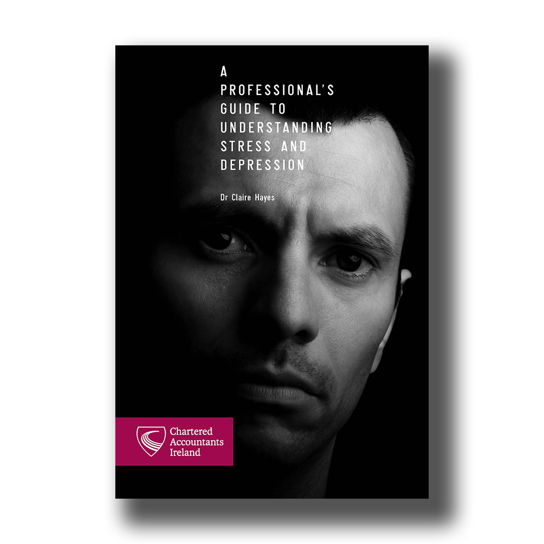 CharteredBooks's tweet photo. Today is National Stress Awareness Day. 'A Professional's Guide to Understanding Stress and Depression' offers ways to recognise and deal with stress and depression in others, and yourself. 
Download/order the FREE guide at: https://t.co/cjJDLpCqIx 
#StressAwarenessDay https://t.co/LnMKThnA6c