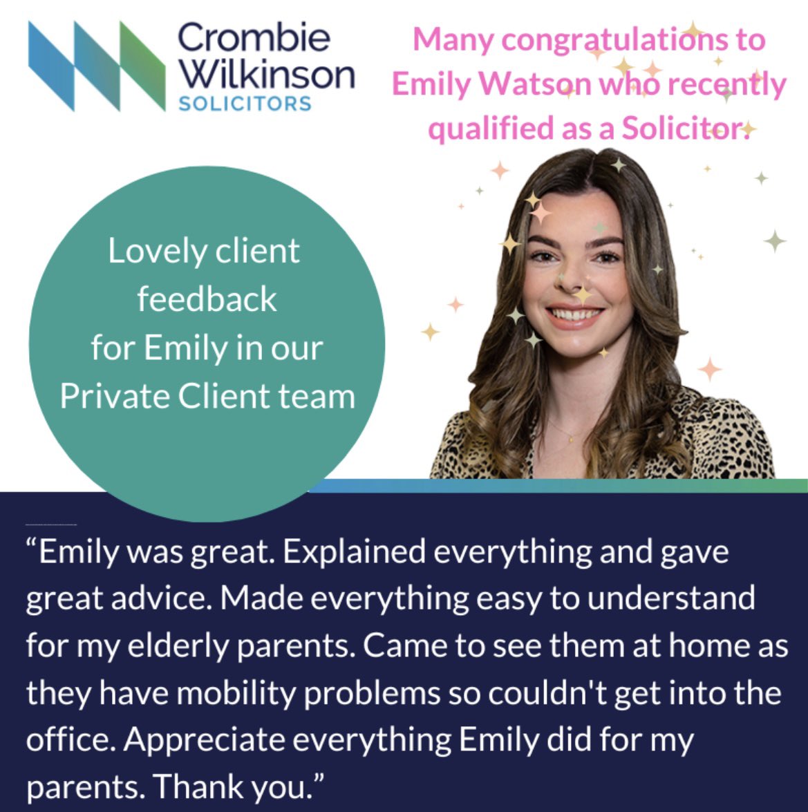 Crombie Wilkinson Solicitors tweet media