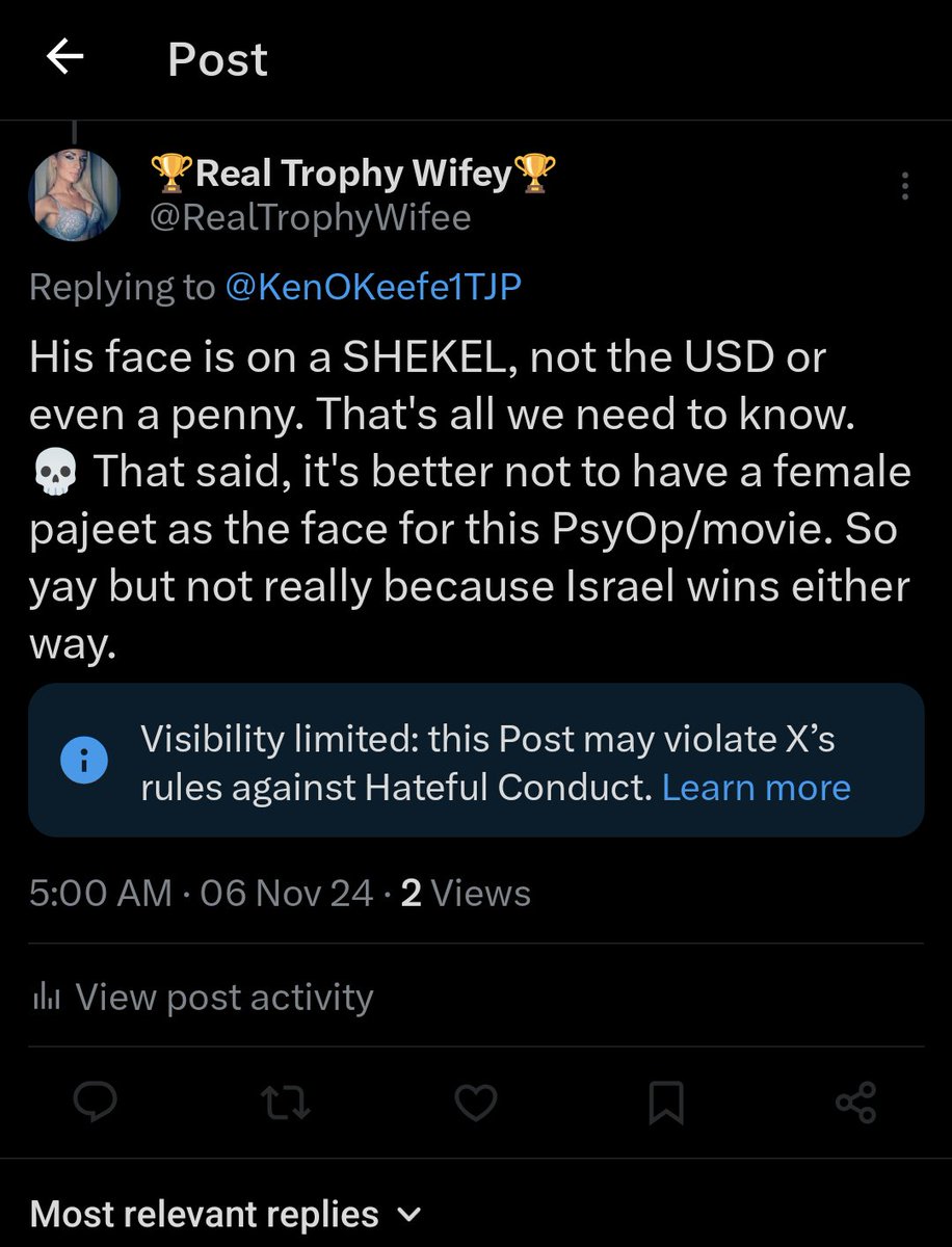 RealTrophyWifee's tweet photo. @KenOKeefe1TJP https://t.co/WqsGb5S8BR