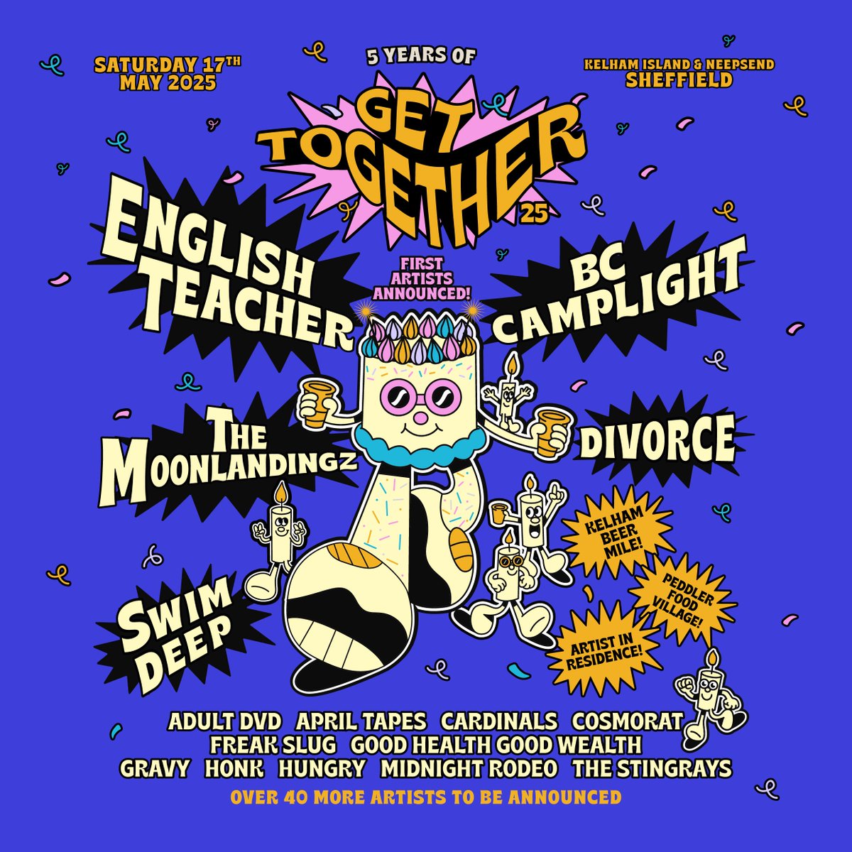 See Tickets (@seetickets) on Twitter photo .<a href="/gettogetherfest/">Get Together</a> have announced the first wave of artists for May 2025 including Mercury Prize winners English Teacher, <a href="/bccamplight/">BC CAMPLIGHT</a>, <a href="/themoonlandingz/">The Moonlandingz</a> and more! 🤩 Tickets on sale Friday 8 November at 10am.
🎟: bit.ly/48Kvv9q .<a href="/gettogetherfest/">Get Together</a> have announced the first wave of artists for May 2025 including Mercury Prize winners English Teacher, <a href="/bccamplight/">BC CAMPLIGHT</a>, <a href="/themoonlandingz/">The Moonlandingz</a> and more! 🤩 Tickets on sale Friday 8 November at 10am.
🎟: bit.ly/48Kvv9q