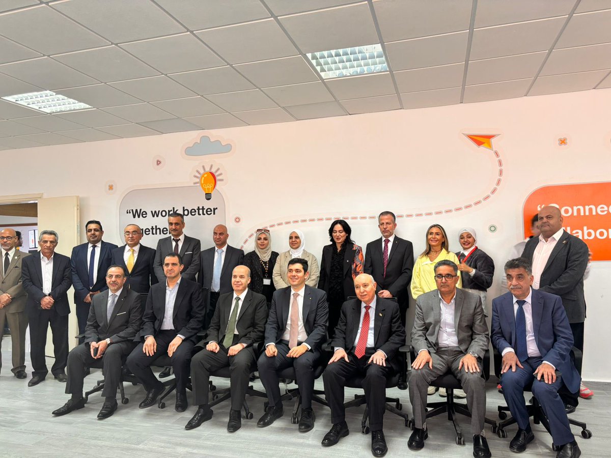 Happy to inaugurate the Orange Innovation Lab at Mutah University today! @OrangeJo is here to strengthen our commitment to empowering youth and fostering entrepreneurship in Al-Karak.